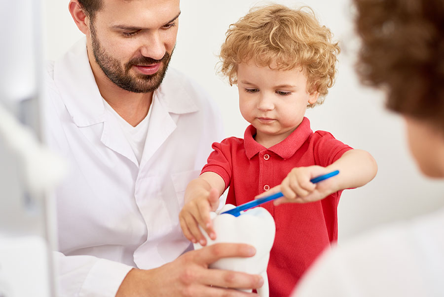 Hábitos dentales durante la infancia